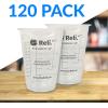 imageReli 120 Pcs 8 oz Paint Mixing CupResin Mixing  Disposable Measuring Cups  Clear Plastic Measure  Use for Paint Epoxy Resin Pigments