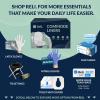 imageReli Bedside Commode Liners  Pack of 110  Universal Fit  Commode Liners Disposable  Portable Toilet Bags