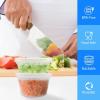 imageReli Deli Containers with Lids 50 Sets Total Variety Pack  8 oz 25 Sets 16 oz 25 Sets Plastic Soup Containers for To Go Meal Prep Food Storage  BPA Free Disposable  Microwave Freezer Safe