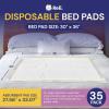 imageReli Disposable Bed Pads 35 Pack  30quot x 36quot  XL Bed Pads Disposable Adult Incontinence Sheets w NonSlip Adhesives  Absorbent Peepads for Adults Seniors Puppy