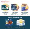 imageReli Disposable Gloves  200 Pcs Bulk  Food GradeSafeServicePrep  One Size Fits All  Poly Plastic Gloves for CookingKitchen  Embossed PE Plastic for Hand Protection Clear