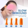 imageReli Foam Ear Plugs 100 Pairs Bulk Individually Wrapped  31 dB NRR  Disposable Foam Ear Plugs for Sleeping Noise Cancelling  Blocks Loud Noises for Snoring Concerts Travel Peach