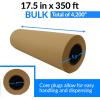 imageReli Kraft Paper Roll  175quot x 350 Feet  Jumbo Roll  Made in USA  Brown Craft ampamp Wrapping Paper  Plain Kraft Packing for Shipping Moving ArtsCrafts Table Cover  Bulk1 Count Pack of 1