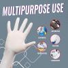 imageReli Latex Gloves Medium 1100 Bulk Pack  Disposable  PowderFree  White Gloves NonSterile  All Purpose for Cleaning Automotive Cooking Industrial Laboratory  Single Use Medium