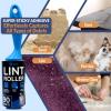 imageReli Lint Rollers for Pet Hair Extra Sticky 900 Sheets Total  Dog ampamp Cat Hair Remover  10 Rolls  5 Reusable Handles 90 Sheets Per Roll  Lint Remover for Clothes Couch  Easy Peel Sheets  Bulk