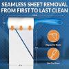 imageReli Lint Rollers for Pet Hair Extra Sticky 900 Sheets Total  Dog ampamp Cat Hair Remover  10 Rolls  5 Reusable Handles 90 Sheets Per Roll  Lint Remover for Clothes Couch  Easy Peel Sheets  Bulk