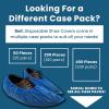 imageReli Shoe Covers Disposable  50 Pack 25 Pairs  One Size Fits All  Non Slip Disposable Shoe Covers for Indoors  Disposable Booties Shoe Protector  Waterproof Plastic Single Use  Blue