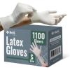 imageReli Latex Gloves Small 1100 Bulk Pack  Disposable  PowderFree  White Gloves NonSterile  All Purpose for Cleaning Automotive Cooking Industrial Laboratory  Single Use Small