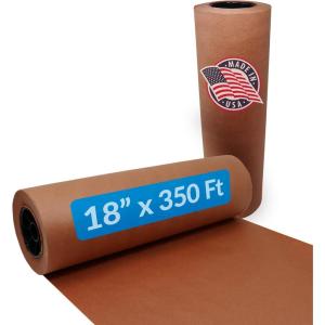 imageReli Made in USA  Bulk Value 18 in x 350 ft 4200 in Pink Butcher Paper Roll  Food Grade Peach Kraft Paper for BBQ  Butcher Wrap for Smoking Meat  Unwaxed Meat Wrapping and Smoking Pink18 x 350 Ft Butcher Paper  Pink