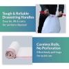 image610 Gallon Trash Bags Drawstring  250 Count  22quotx23quot  6 8 10 Gallon Drawstring Garbage Bags  White Trash Can Liners  Small  Medium