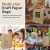 imageReli 10x5x13 in Brown Paper Bags with Handles  55 Pack  Kraft Paper Shopping Bags with Twist Handles  Ideal for Gifts Retail Shopping Merchandise Take OutTo Go Party Crafts