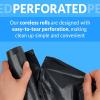 imageReli 13 Gallon Trash Bags  1000 Bags  Black  Tall Kitchen  Strong  Garbage