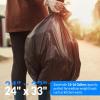 imageReli 13 Gallon Trash Bags  250 Bags  Black  Tall Kitchen  Strong  Garbage