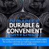 imageReli 13 Gallon Trash Bags  250 Bags  Black  Tall Kitchen  Strong  Garbage