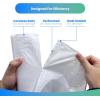 imageReli 24 Gallon Trash Bags  400 Bags  Clear  Bathroom  Strong  Garbage