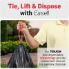 imageReli 30 Gallon Trash Bags Drawstring  150 Count  Black  30 Gallon Garbage Bags Heavy Duty  Large 30 Gal