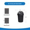 imageReli 30 Gallon Trash Bags Drawstring  250 Count Bulk  Black  30 Gallon Garbage Bags Heavy Duty  Large250