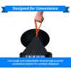 imageReli 30 Gallon Trash Bags Drawstring  250 Count Bulk  Black  30 Gallon Garbage Bags Heavy Duty  Large250
