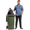 imageReli 39 Gallon Trash Bags Drawstring 100 Count Large 39 Gallon Heavy Duty Drawstring Trash Bags Garbage 39Gal Capacity Lawn Leaf 39Gal Black1 Count Pack of 100