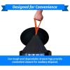 imageReli 39 Gallon Trash Bags Drawstring 100 Count Large 39 Gallon Heavy Duty Drawstring Trash Bags Garbage 39Gal Capacity Lawn Leaf 39Gal Black1 Count Pack of 100