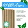 imageReli 400 Pack Paper Straws Kraft Brown  Paper Straws for Drinking  Disposable BiodegradableEcoFriendly  Use for Crafts Party Decoration Supplies Restaurants Juice Brown