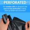 imageReli 610 Gallon Trash Bags  1000 Bags  Black  Bathroom  Strong  GarbageBlack