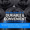 imageReli 610 Gallon Trash Bags  1000 Bags  Black  Bathroom  Strong  GarbageBlack