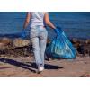 imageReli 65 Gallon Blue Recycling Bags 100 Count Heavy Duty Large Trash Bags