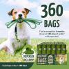 imageReli Biodegradable Dog Poop Bags wHolder 360 Count  24 Rolls  9x13quot Large Dog Bags for Poop wDispenser  Green EcoFriendly  Oxobiodegradable Pet Waste Disposal Refills Unscented