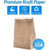 imageReli Brown Paper Bags  500 Count  Paper Lunch Bags Ideal for Small Lunches and Crafts  Perfect for Sandwiches and Snacks6 LB  Brown  500 Pack