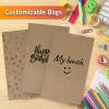 imageReli Brown Paper Lunch Bags 125 Pack  6 lb Brown Lunch Bags Luncheon Sacks for Snacks and Gifts  Medium Size Kraft Paper  Multipurpose for Lunch Snacks Gifts Arts ampamp Crafts DIY