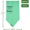 imageReli Compost Bags 3 Gallon 150 Count  ASTM D6400  Compostable Trash Bags for Food Scraps  Small Composting Liners for Kitchen Compost BinCountertop Bin  Green Eco for Food Waste 3 Gal