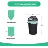 imageReli Compostable 1625 Gallon Trash Bags  50 Count  ASTM D6400  Green  EcoFriendly  For Compost