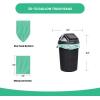 imageReli Compostable 33 Gallon Trash Bags  40 Count  ASTM D6400  Green  EcoFriendly  For Compost