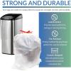 imageReli Drawstring Trash Garbage Bags Tall Kitchen 250 Count Bulk White 13 Gallon  16 Gallon Capacity