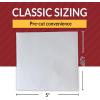 imageReli Hamburger Patty Paper 1100 Pack 475quot x 5quot Square  Wax Paper Squares  Food Grade Patty ampamp Parchment NonStick Sheets for Burger Press Deli Butcher Meat ResturantGrade