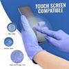imageReli Nitrile Gloves Small  100 Pack Value Disposable Gloves  Powder Free Latex Free  SingleUse  Premium Nitrile Material for Cleaning Automotive Salon Food Safe  Violet BlueIris Blue