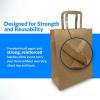 imageReli Paper Bags with Handles Kraft  90 Pcs Total 30 Pcs Each Size  Bulk  Paper Bag Combo Pack  7x315x88x45x102510x5x13  Retail Shopping Gifts ampamp Business