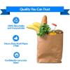 imageReli Paper Grocery Bags 125 Pcs Bulk 12x7x17 70 Lbs Basis Extra Heavy Duty  Brown Paper Bag Large Grocery Kraft Sacks Takeout Restaurant Retail Shopping