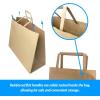 imageReli Paper Shopping Bags  60 Pcs  Large 16quotx6quotx12quot  Brown Paper Bags with Handles  Heavy Duty 68 lbs Basis  Kraft With Wide Base  Take OutTo Go Retail Shopping Restaurant