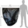 imageReli Premium 4045 Gallon Trash Bags  150 Count  Made in USA  Heavy Duty  Bulk  SuperValue  Black MultiUse Garbage Bags