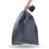 imageReli Premium 50 Gallon Trash Bags  150 Count  Made in USA  Heavy Duty  Bulk  SuperValue  Black MultiUse Garbage Bags