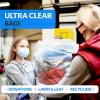 imageReli Premium 50 Gallon Trash Bags  200 Count  Made in USA  Heavy Duty  Bulk  SuperValue  Clear MultiUse Garbage Bags