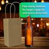 imageReli Small Gift Bags with Handles 55 Pack35x24x625quot  Brown Paper Gift Bags with Handles Kraft Paper  MultiPurpose for Shopping Retail Gifts Takeout DIY Party Favors