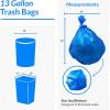 imageReli SuperValue 13 Gallon Recycling Bags  300 Count  Tall Kitchen  Blue Trash Bags1 Count Pack of 300