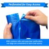 imageReli SuperValue 13 Gallon Recycling Bags  500 count Bulk  Tall Kitchen  Blue Trash Bags