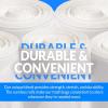 imageReli SuperValue 13 Gallon Trash Bags  1000 Count Bulk  Tall Kitchen  Can Liners  Clear MultiUse Garbage Bags