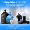 imageReli SuperValue 1625 Gallon Trash Bags 500 Count Bulk Clear Garbage bags
