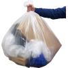 imageReli SuperValue 65 Gallon Trash Bags  120 Count  Made in USA  Heavy Duty  Bulk  Clear MultiUse Garbage Bags