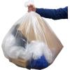 imageReli SuperValue 65 Gallon Trash Bags  60 Count  Made in USA  Heavy Duty  Clear MultiUse Garbage Bags